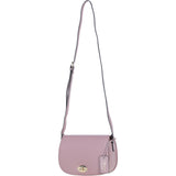 Ashwood Leather Crossbody Bag with Twist Lock Wood Rose: 64787