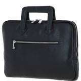 Ashwood Leather Mens Laptop Handle Bag Black: PL-45