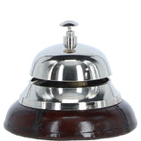 Premium Counter Bell With Leather Base Chestnut: LF-140