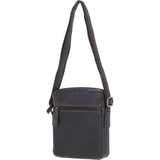 Real Leather Messenger Bag Brown: LISBON
