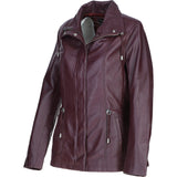 Ashwood Leather Women’s Casual Jacket Oxblood