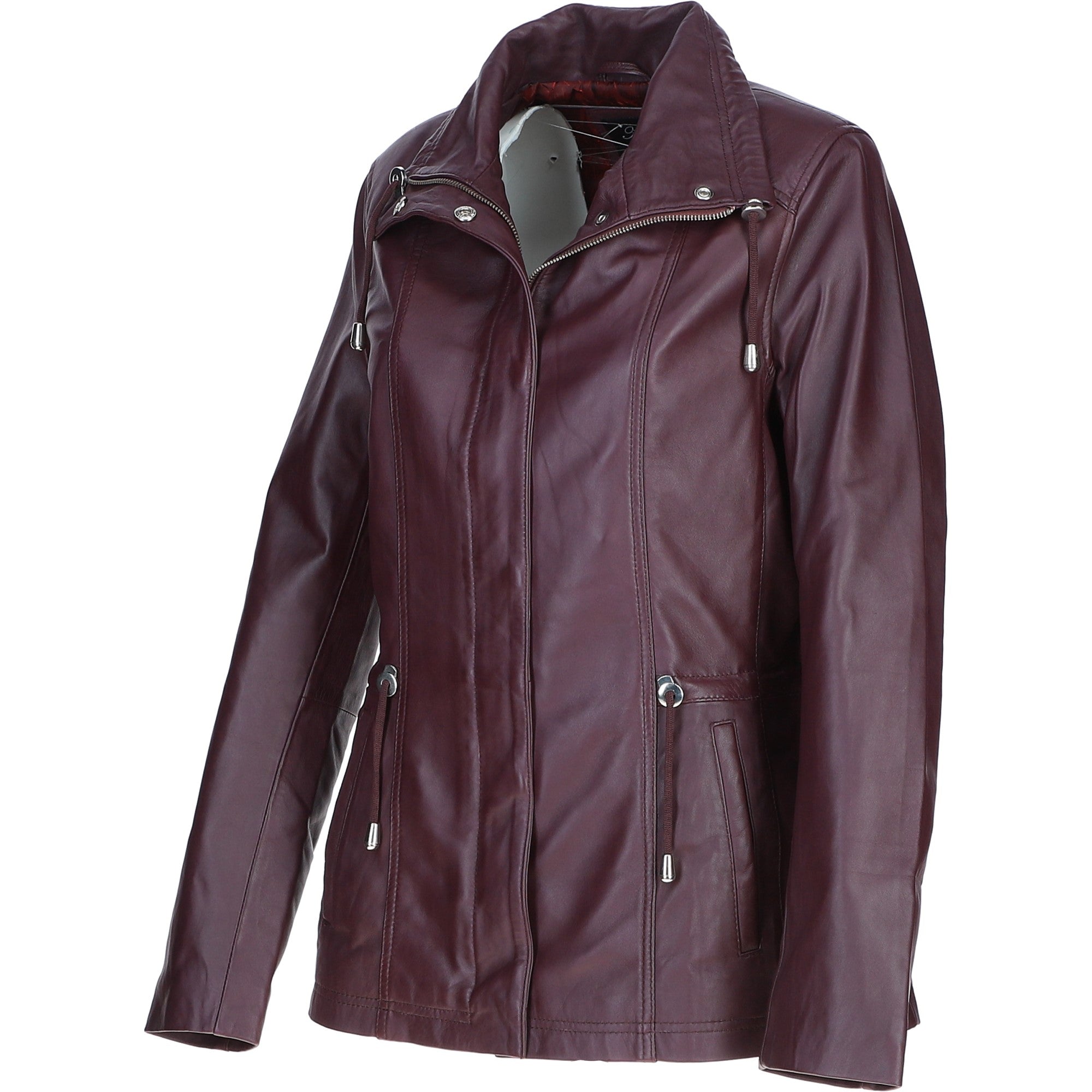 Ashwood Leather Women’s Casual Jacket Oxblood