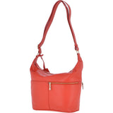 Medium Leather Shoulder Bag Papaya - 62666