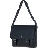 Brampton Leather Men's Emissary Messenger Bag Black: 64403