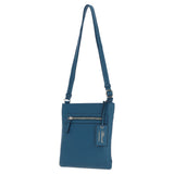 Ashwood Leather Crossbody Bag - Teal: 63014/cb3