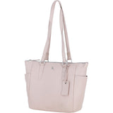 Ashwood Elegant Leather Tote Bag Blush: Oxford