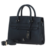 Ashwood Leather Handbag with Detachable Crossbody Strap Black: 64747
