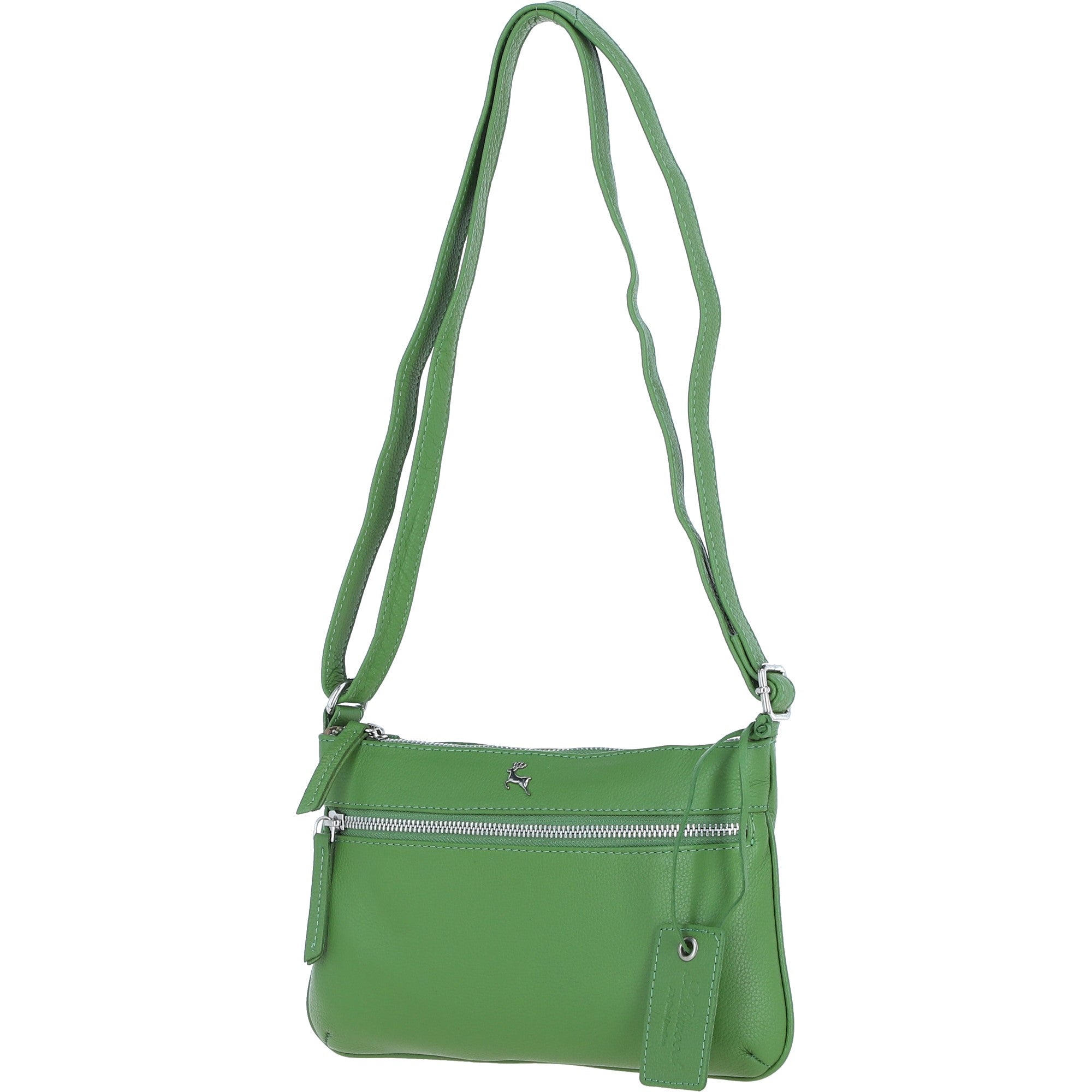 Ashwood Leather Crossbody Bag Fern: Swansea