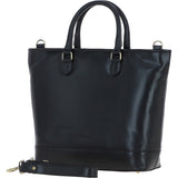 Ashwood Large Leather Shopper Bag Black: V-87