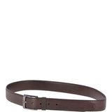The Bridge Mens Italian Leather Belt Dark-brown: 034904 26 01 85