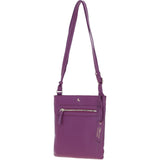 Ashwood Leather Crossbody Bag - Raspberry: 63014/cb3