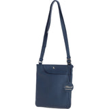 Ashwood Leather Curve Pocket Crossbody Bag Navy: 63620