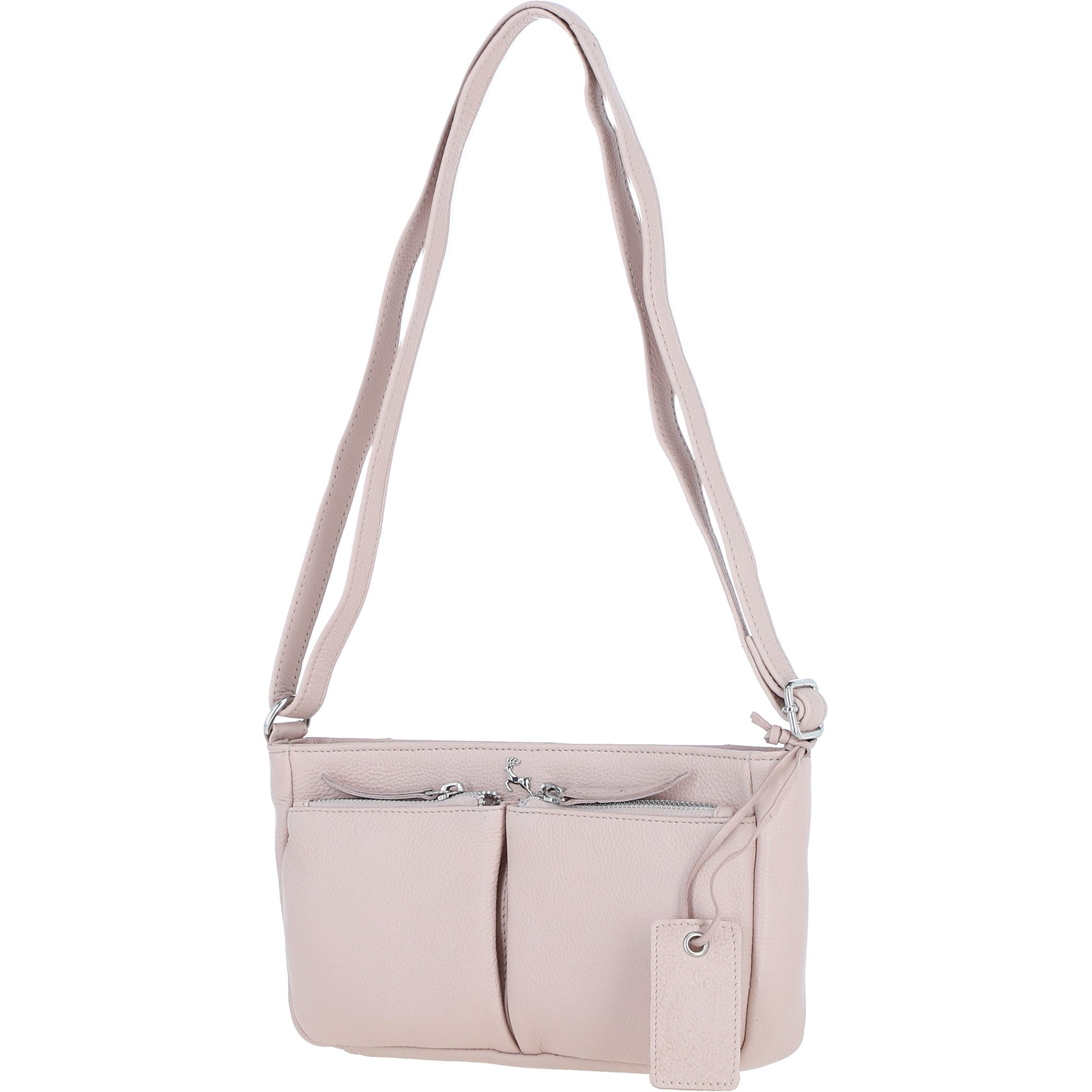 Ashwood Leather Crossbody Bag Blush: Iverness