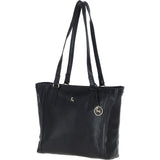 Ashwood Elegant Leather Tote Bag Black: Isabel