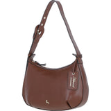 Ashwood Leather Shoulder Bag 2 Tone Tan: 64732
