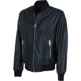 Ashwood Leather Bomber Jacket Black: Infinity Bomber