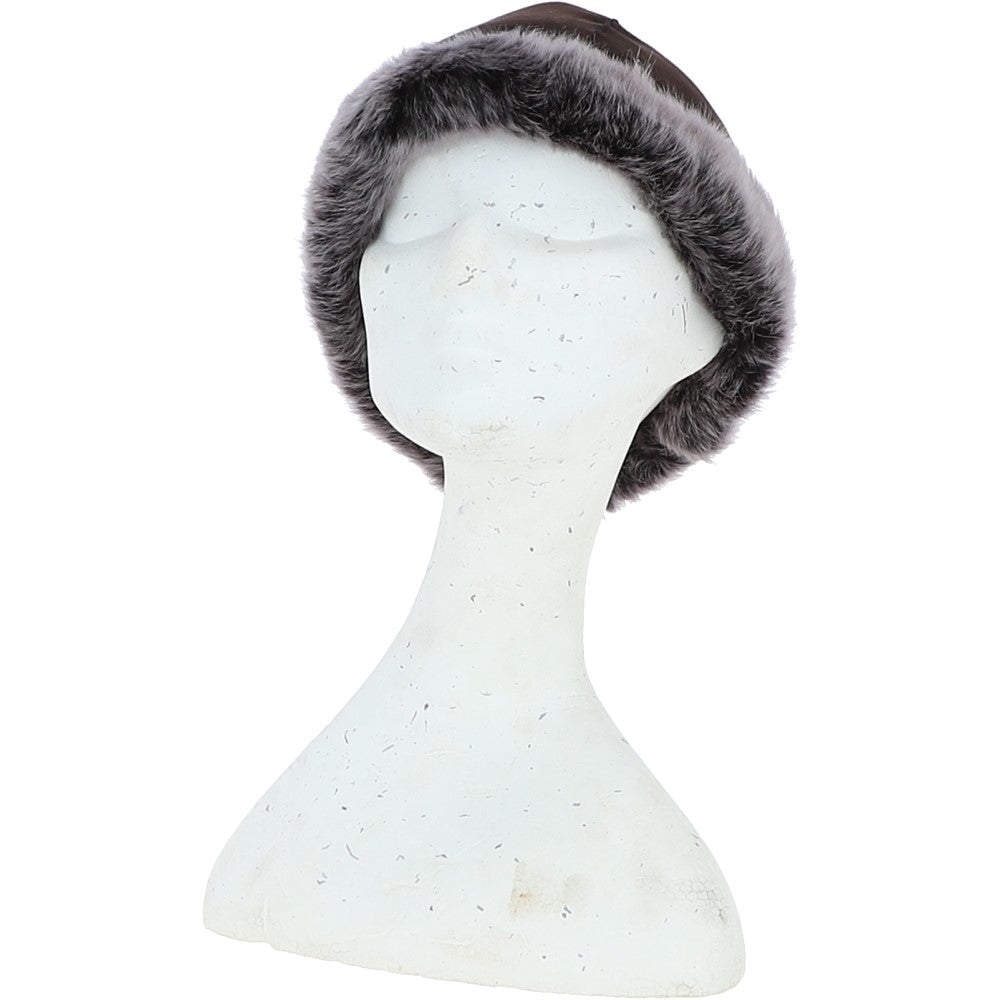 Ladies Luxury Sheepskin Hat Brown/Brissa: KB-496