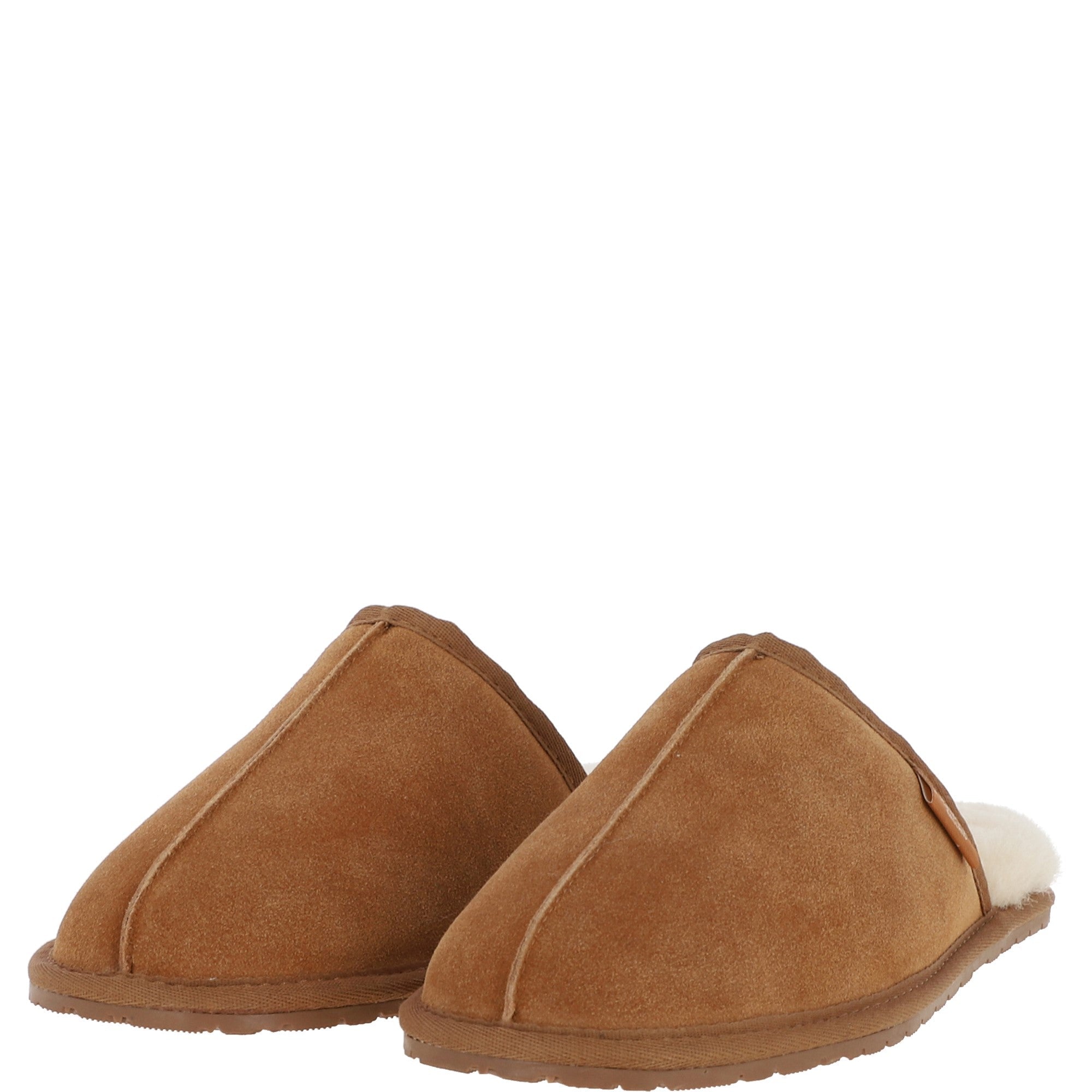 Fenland Classic Mens Slippers Tan: Duke