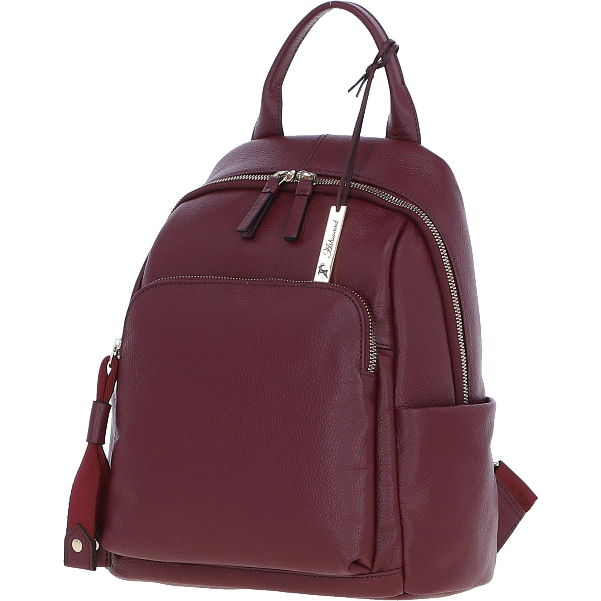 Ashwood Leather Backpack Wine: X-37