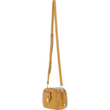Ashwood Leather Compact Crossbody Bag with Adjustable Strap Mustard: Y-53