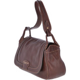 The Bridge Medium Italian Shoulder Bag Brown - 0407251P