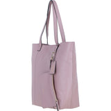 Ashwood Leather Shoulder Bag with Detachable Pouch Wood Rose: 64454