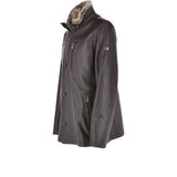 Mens 2-in1 Leather Jacket Brown : Gustavo