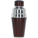 Ashwood Leather-Wrapped Stainless Steel French Cocktail Shaker Chestnut: LF-188
