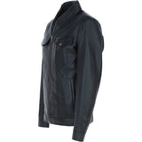 Ashwood Leather Bomber Jacket Black: 1896