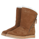 Fenland Ladies Sheepskin Boots Chestnut: Tiffany-Boots
