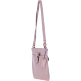 Ashwood Leather Smart Tab Cross Body Bag Woodrose: 63621/Tab