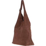 Ashwood Leather Brown Suede Bag: LB-6354
