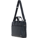 Brampton Leather Men's Laptop Bag Black: 64547