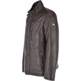Leather Jacket Dark Brown : Ben