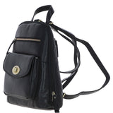 Exquisite Ashwood Leather Backpack Black: M-85
