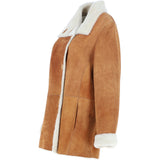 Sheepskin Coat Tan: KB 460