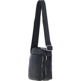 Ashwood Leather Men's Cross Body Bag Black: PL-43