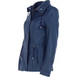 Ashwood Leather Women’s Casual Jacket Navy
