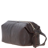 Ashwood Vintage Leather Washbag Brandy: Q-47