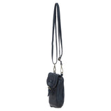 Ashwood Leather Crossbody Smart Phone Bag Navy: D-99