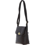 Ashwood Leather Crossbody Bag Brown: M-84