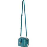 Ashwood Leather Compact Crossbody Bag with Adjustable Strap Green: Y-53