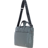 Brampton Leather Men's Laptop Bag Grey: 64547