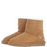 Fenland Ladies Sheepskin Boots Tan: Lottie-Boots