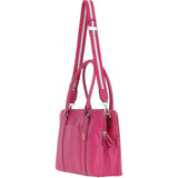 Ashwood 3 Section Large Leather Handbag Pink: X-39