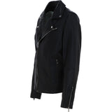 Brampton London Men's Real Leather Biker Jacket Black: BLM F-35