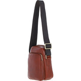 Ashwood Leather Men's Cross Body Bag Tan: PL-43