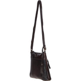 Stylish Ashwood Leather Crossbody Bag Brown: Ava