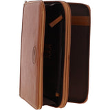 Ashwood Hi Veg Leather Tablet Holder and A4 Sleeve Section Tempo Tan : 8141