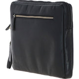 Leather Tablet Holder and A4 Sleeve Section Black: K-40